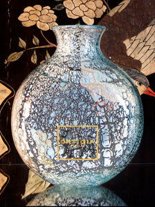 Glass Diffuser, Small Blue/Silver by Ortigia Sicilia - COMO Life