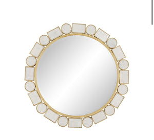 Pearl & Gold Mirror - COMO Life