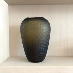 Pebble Carved Vase