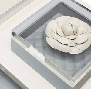 Leather Flower Box by Riviere - COMO Life