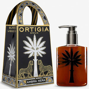 Ambra Nera Liquid Soap by Ortigia